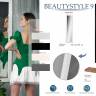 Зеркало настенное BeautyStyle 9 черный 138 см х 35 см
