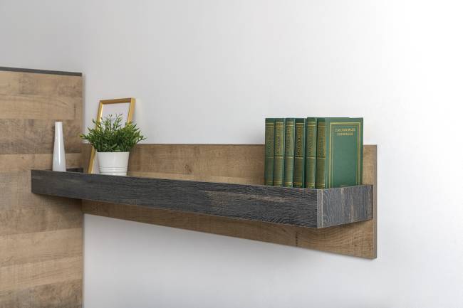 Индустриальная гостиная в стиле лофт с подсветкой Трувор № 17 цвет дуб гранж песочный/интра Индустриальная гостиная в стиле лофт с подсветкой Трувор № 17 цвет дуб гранж песочный/интра