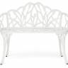 Скамья Secret de Maison Штраус/Strauss алюминиевый сплав, 99хх56х76см, античный белый белый алюминиевый сплав