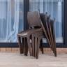 4 стула JULY коричневые 4 стула JULY коричневые