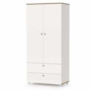 Шкаф для одежды Эйп 13.334 цвет белый/дуб белый Шкаф для одежды Эйп 13.334 цвет белый/дуб белый