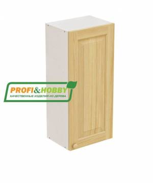 Шкаф навесной 400х340х960 + фасад сосна без покраски Шкаф навесной 400х340х960 + фасад сосна без покраски