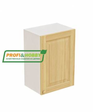 Шкаф навесной 500х340х720 + фасад сосна без покраски Шкаф навесной 500х340х720 + фасад сосна без покраски