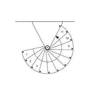 Винтовая лестница Calgary Grey d120
