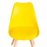 Стул TULIP (mod. 73-1) / 1 шт. в упаковке дерево/пластик/экокожа, 47,5x55x80 см, Желтый (Yellow) желтый дерево/пластик/экокожа Стул TULIP (mod. 73-1) / 1 шт. в упаковке дерево/пластик/экокожа, 47,5x55x80 см, Желтый (Yellow) желтый дерево/пластик/экокожа