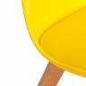 Стул TULIP (mod. 73-1) / 1 шт. в упаковке дерево/пластик/экокожа, 47,5x55x80 см, Желтый (Yellow) желтый дерево/пластик/экокожа Стул TULIP (mod. 73-1) / 1 шт. в упаковке дерево/пластик/экокожа, 47,5x55x80 см, Желтый (Yellow) желтый дерево/пластик/экокожа