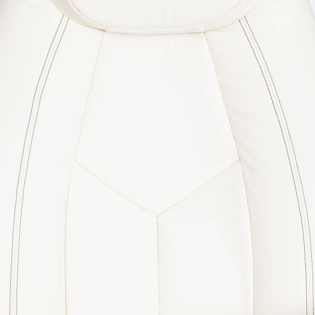 Кресло BOSS Lux кож/зам, белый, 36-01 белый кож/зам