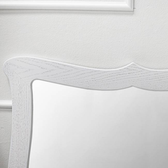 Зеркало навесное Берже 23 белый ясень 97 см х 67 см