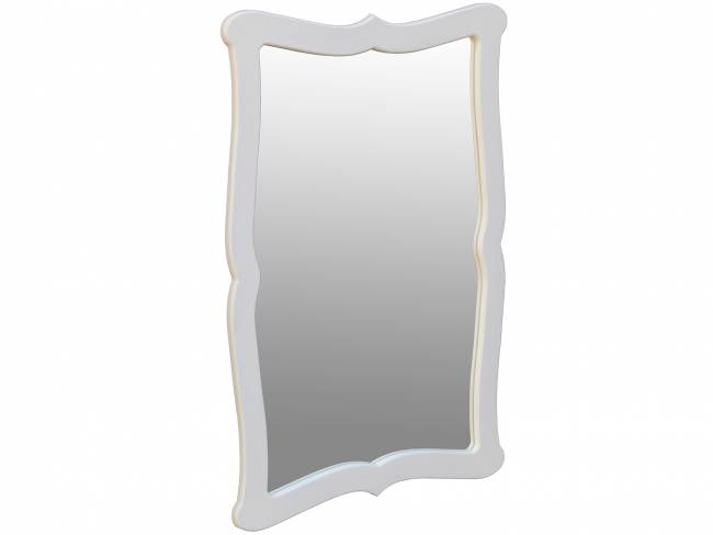 Зеркало навесное Берже 23 белый ясень 97 см х 67 см