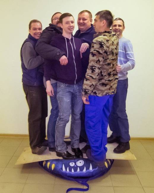 Тюбинг Митек Божья коровка 95 см