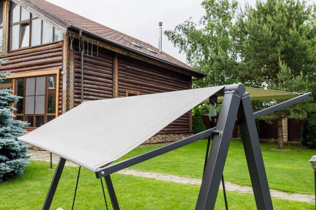 Качели LOAN трехместные из стали