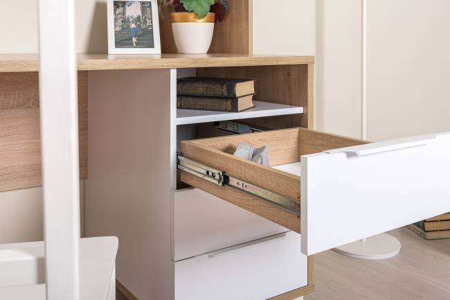 Стол рабочий Комфорт 12.95 цвет дуб сонома/белый Стол рабочий Комфорт 12.95 цвет дуб сонома/белый