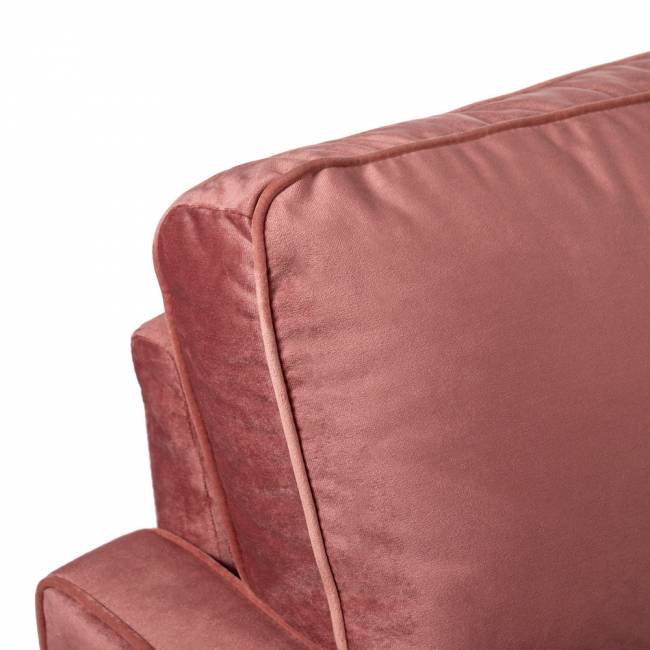 Диван Scott трехместный пыльно-розовый Диван Scott трехместный пыльно-розовый