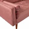 Диван Scott трехместный пыльно-розовый Диван Scott трехместный пыльно-розовый