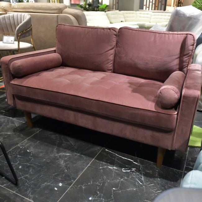 Диван Scott трехместный пыльно-розовый Диван Scott трехместный пыльно-розовый