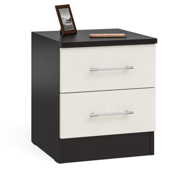 Кровать 900 с тумбой Фиеста цвет венге/дуб лоредо