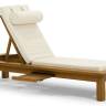 Шезлонг-лежак деревянный с матрасом Roova 2170х770х340 мм Шезлонг-лежак деревянный с матрасом Roova 2170х770х340 мм