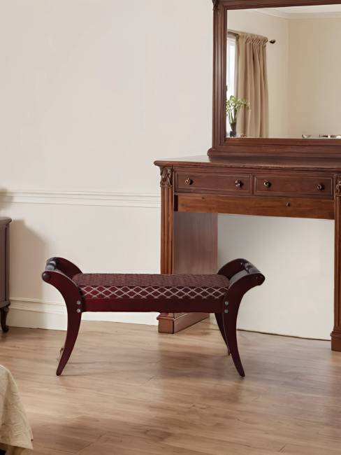 Банкетка Тифани махагон Банкетка Тифани махагон