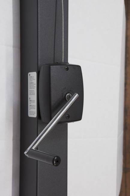 Зонт профессиональный 3х4 м Napoli Braccio антрацит, терракотовый 3000х4000 мм