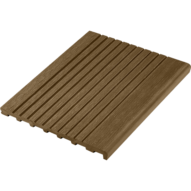 Ступень из ДПК UnoDeck Scala, 345x23х3000/4000 3000, Орех