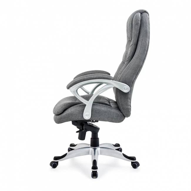 Кресло Руководителя Patrick  ткань серое 