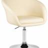 Кресло дизайнерское DOBRIN EDISON, кремовый