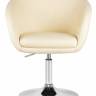 Кресло дизайнерское DOBRIN EDISON, кремовый