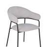Стул обеденный Leya светло-серый 2 шт.