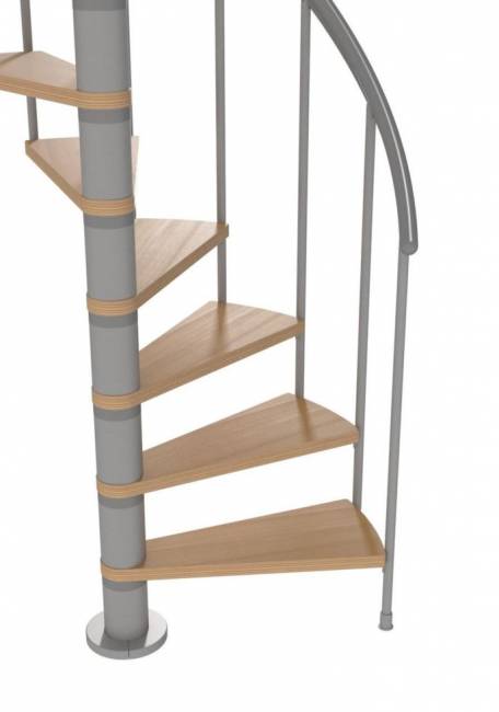 Винтовая лестница Calgary Grey d140