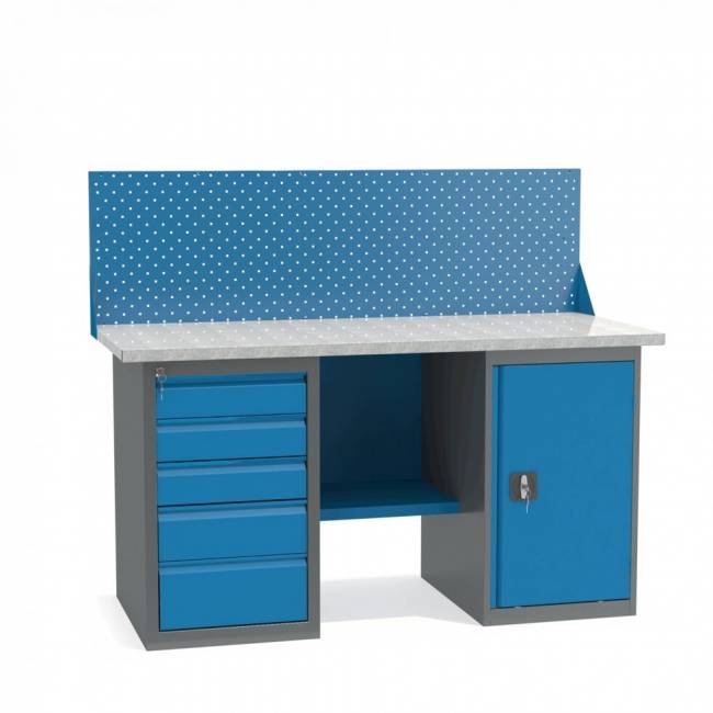 Верстак с Драйвером и Тумбой ВДТ-1.6 (ШхГхВ, мм) 1600x685x850