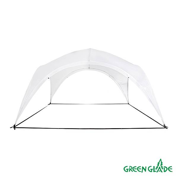 Тент садовый Green Glade 1260 4,5х4,5х2,65/2м полиэстер Тент садовый Green Glade 1260 4,5х4,5х2,65/2м полиэстер