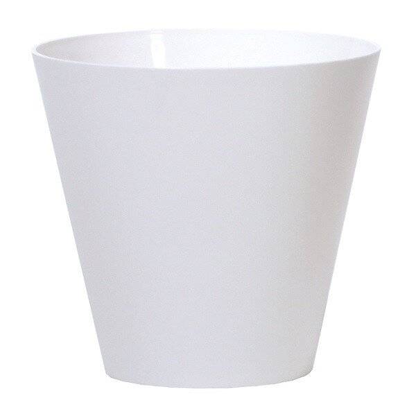 Кашпо для цветов "Prosperplast Tubus", белый, 12 л Кашпо для цветов "Prosperplast Tubus", белый, 12 л