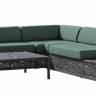 Модульный диван "Lounge Set", Базальт, Черный