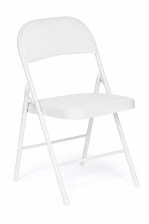 Стул складной FOLDER (mod. 032) / 1 шт. в упаковке каркас: металл, сиденье/спинка: экокожа, 41*51*76см, белый белый каркас: металл, сиденье/спинка: экокожа Стул складной FOLDER (mod. 032) / 1 шт. в упаковке каркас: металл, сиденье/спинка: экокожа, 41*51*76см, белый белый каркас: металл, сиденье/спинка: экокожа