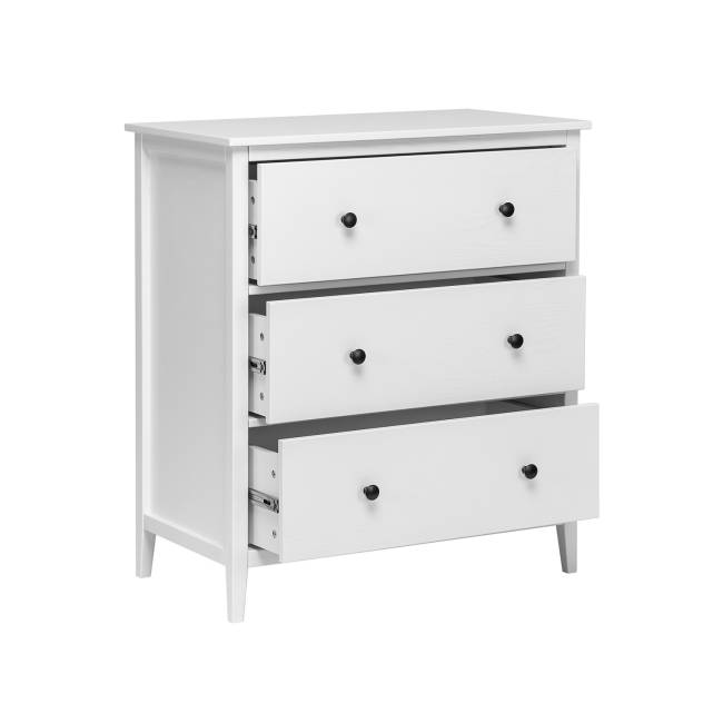 Комод Leset Токе 3 ящ. Белый Комод Leset Токе 3 ящ. Белый