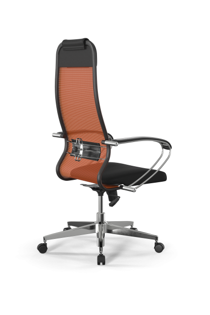 Кресло Sit 10 B1-111K - X2+UMF(X1) /Ub00/Wh00/K1cL(M09.B22.G18.W02), оранжевый-черный