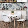 Стул Eames Style DSW белый x4 (разборный каркас)