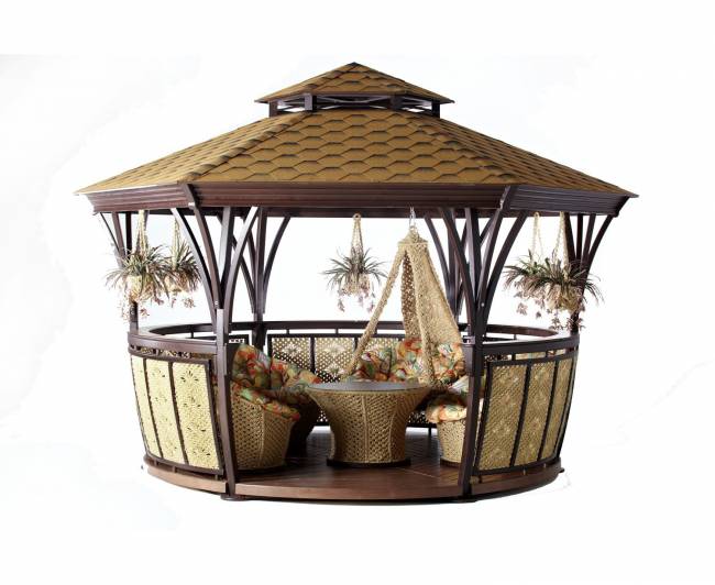 Беседка "Грация XL" сизалевая