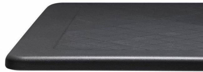 Столешница пластиковая квадратная для подстолья Dodo, Domino Folding антрацит 700х700 мм