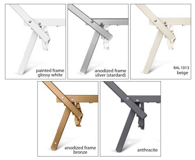 Шезлонг-лежак металлический VIP 2100х1000х470 мм
