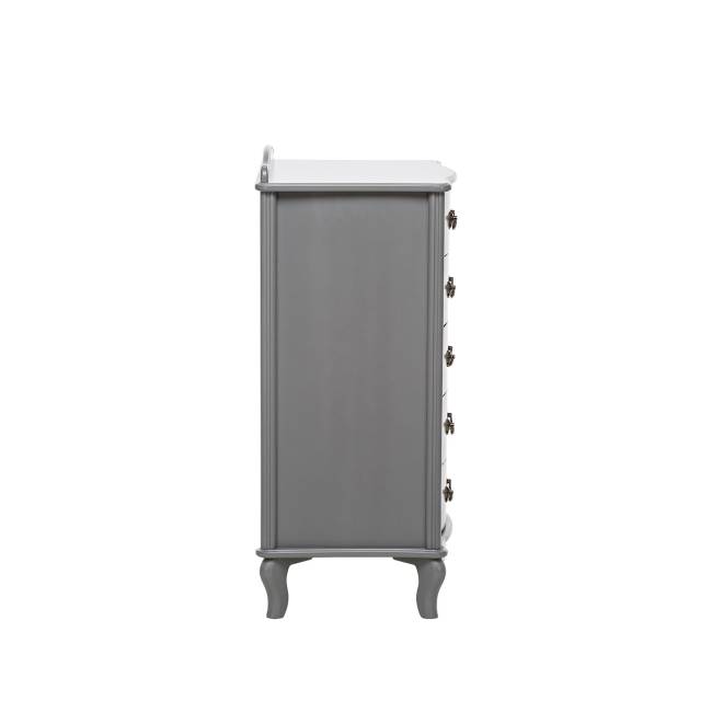 Комод Leset "Джульетта" узкий (5 ящ.) Серый ясень Комод Leset "Джульетта" узкий (5 ящ.) Серый ясень