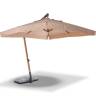 "Корсика" зонт уличный 3х3м на боковой алюминиевой опоре, цвет под дерево "Корсика" зонт уличный 3х3м на боковой алюминиевой опоре, цвет под дерево