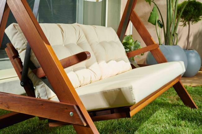 Садовый качели PARIS, бежевые