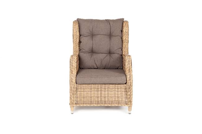 "Форио" кресло раскладное плетеное, цвет соломенный "Форио" кресло раскладное плетеное, цвет соломенный