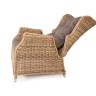 "Форио" кресло раскладное плетеное, цвет соломенный "Форио" кресло раскладное плетеное, цвет соломенный