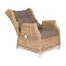 "Форио" кресло раскладное плетеное, цвет соломенный "Форио" кресло раскладное плетеное, цвет соломенный