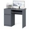 Стол компьютерный Мори МС-1 левый цвет графит Стол компьютерный Мори МС-1 левый цвет графит