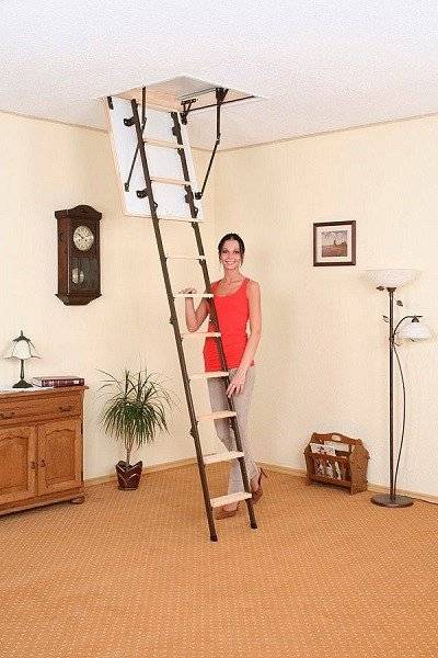 Чердачная складная лестница Stallux 265