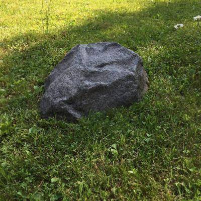 Искусственный валун "ЛЮКС", D50, тёмно-серый