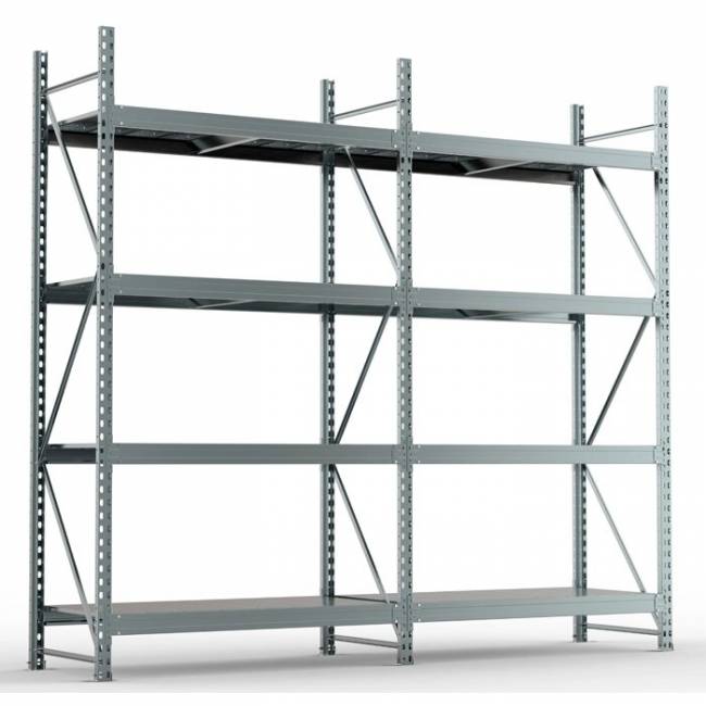 Стеллаж металлический SGR-V-Zn 12104-2,5-DS